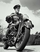 1940's Police Motorcycle