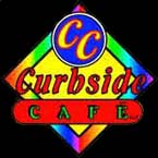 Curbside Cafe Famous Hot Dogs Logo