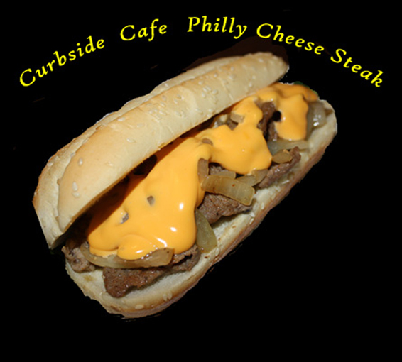 Curbside Cafe Famous Philly Cheese Steak