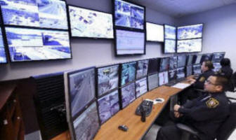 East Orange Police Camera Surveillance Monitoring Room