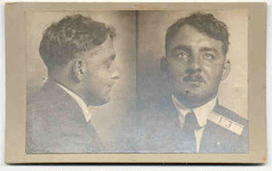 Murder Suspect Earnest Cicree: Photo Taken After He Was Arrested in East Orange in 1903. Suspect Was the 13th Person Arrested By The EOPD That Year.
